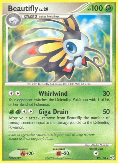 Beautifly – Diamond & Pearl nr 019/130 (Standard)
