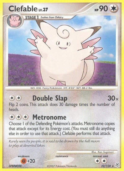 Clefable – Diamond & Pearl nr 022/130 (Standard)