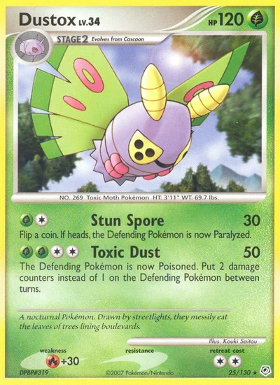 Dustox – Diamond & Pearl nr 025/130 (Standard)
