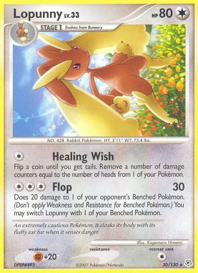 Lopunny – Diamond & Pearl nr 030/130 (Standard)
