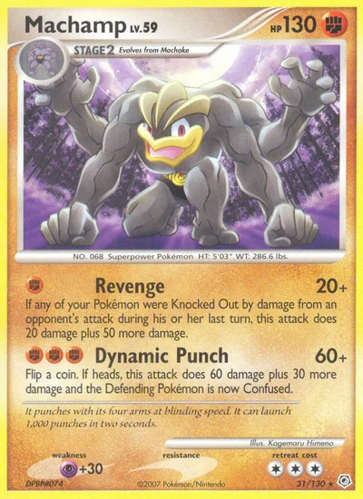 Machamp – Diamond & Pearl nr 031/130 (Standard)
