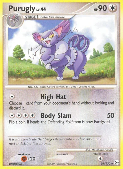 Purugly – Diamond & Pearl nr 036/130 (Standard)