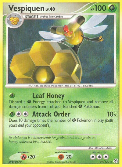 Vespiquen – Diamond & Pearl nr 039/130 (Standard)