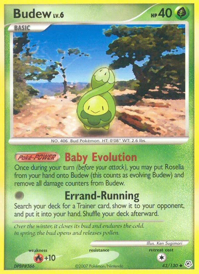 Budew – Diamond & Pearl nr 043/130 (Standard)