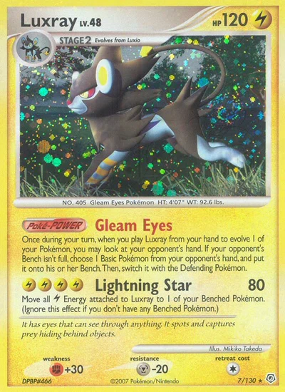 Luxray – Diamond & Pearl nr 007/130 (Standard)