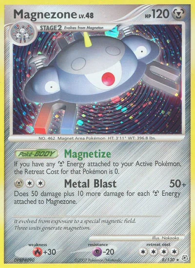 Magnezone – Diamond & Pearl nr 008/130 (Standard)
