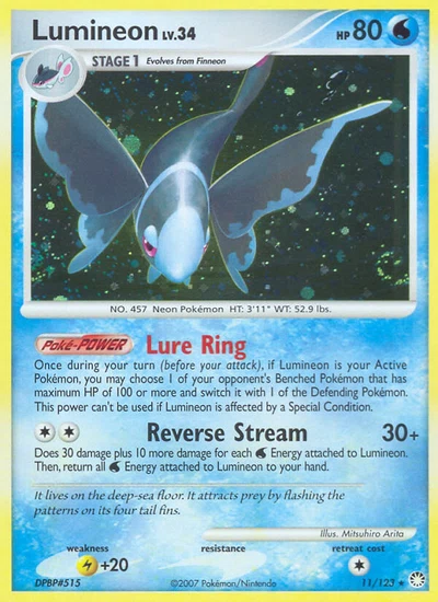 Lumineon – Mysterious Treasures nr 011/123 (Standard)