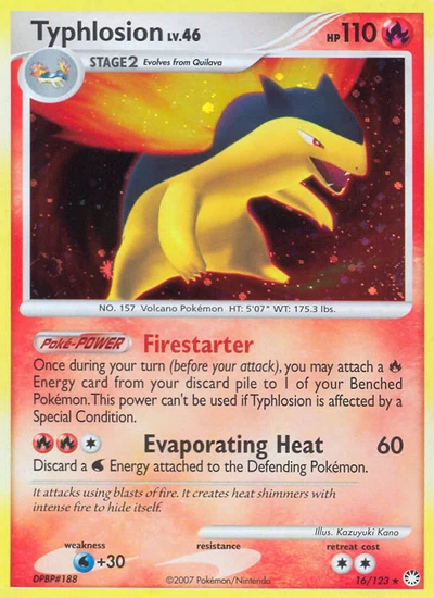 Typhlosion – Mysterious Treasures nr 016/123 (Standard)
