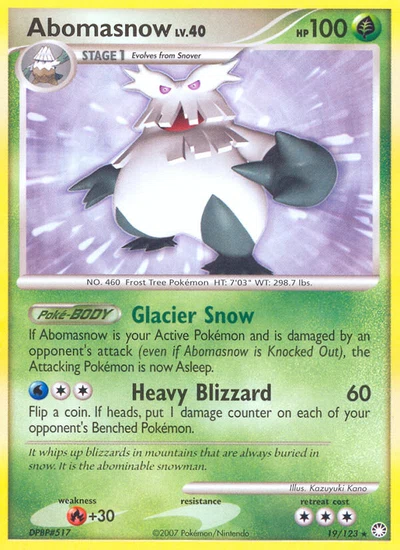 Abomasnow – Mysterious Treasures nr 019/123 (Standard)