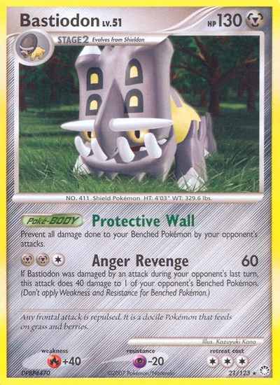 Bastiodon – Mysterious Treasures nr 021/123 (Standard)