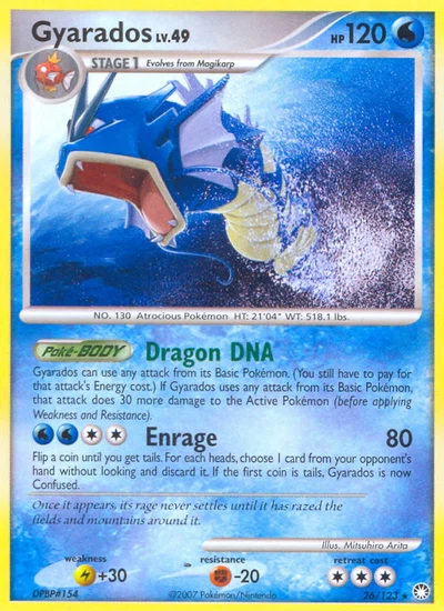 Gyarados – Mysterious Treasures nr 026/123 (Standard)