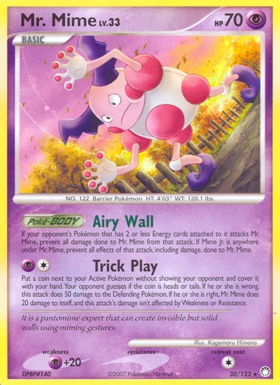 Mr. Mime – Mysterious Treasures nr 030/123 (Standard)