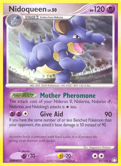 Nidoqueen – Mysterious Treasures nr 031/123 (Standard)