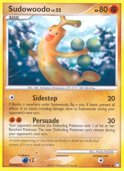 Sudowoodo – Mysterious Treasures nr 035/123 (Standard)