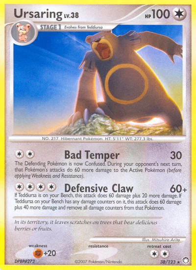 Ursaring – Mysterious Treasures nr 038/123 (Standard)
