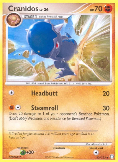 Cranidos – Mysterious Treasures nr 043/123 (Standard)