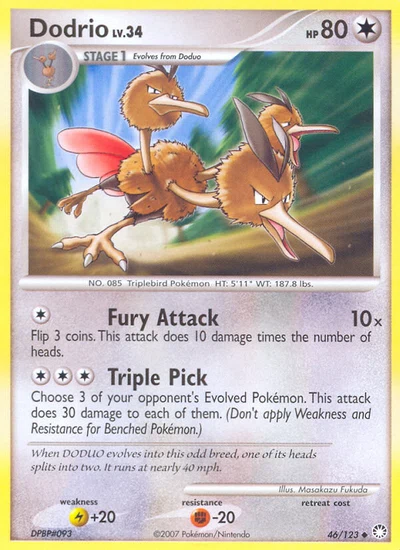 Dodrio – Mysterious Treasures nr 046/123 (Standard)