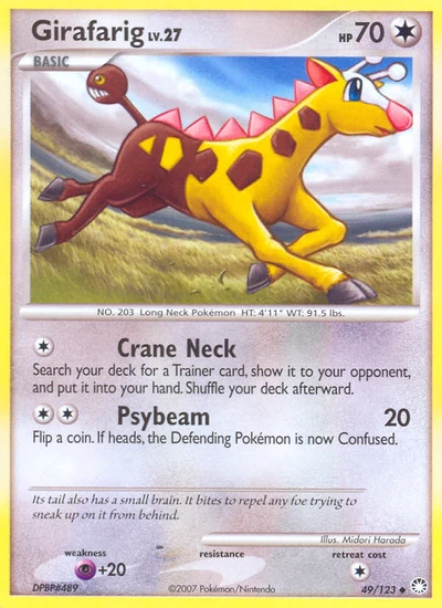 Girafarig – Mysterious Treasures nr 049/123 (Standard)