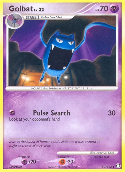 Golbat – Mysterious Treasures nr 050/123 (Standard)
