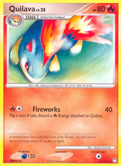 Quilava – Mysterious Treasures nr 060/123 (Standard)