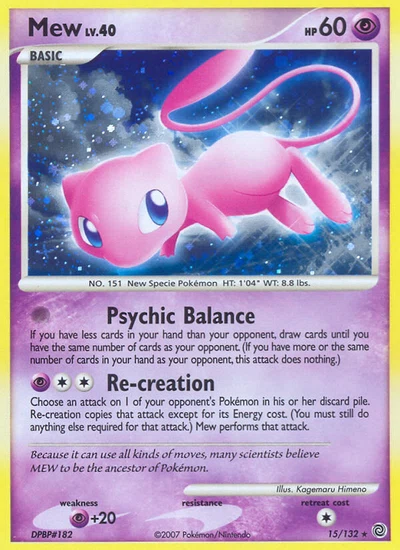 Mew – Secret Wonders nr 015/132 (Standard)
