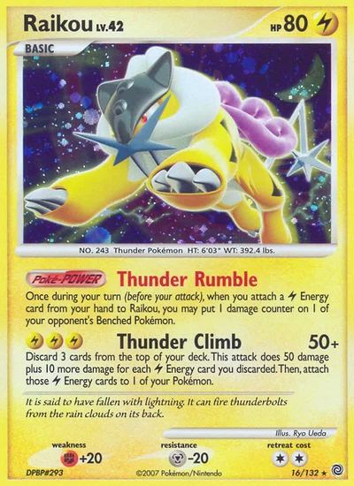 Raikou – Secret Wonders nr 016/132 (Standard)