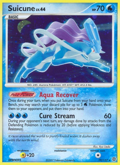 Suicune – Secret Wonders nr 019/132 (Standard)
