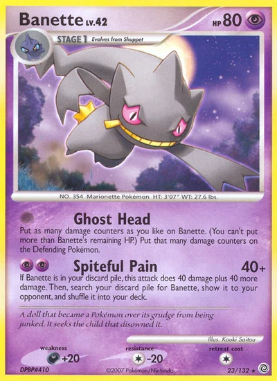 Banette – Secret Wonders nr 023/132 (Standard)