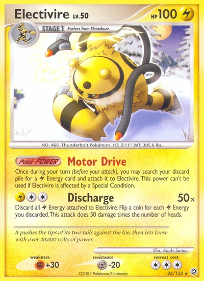 Electivire – Secret Wonders nr 025/132 (Standard)