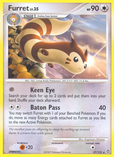 Furret – Secret Wonders nr 027/132 (Standard)