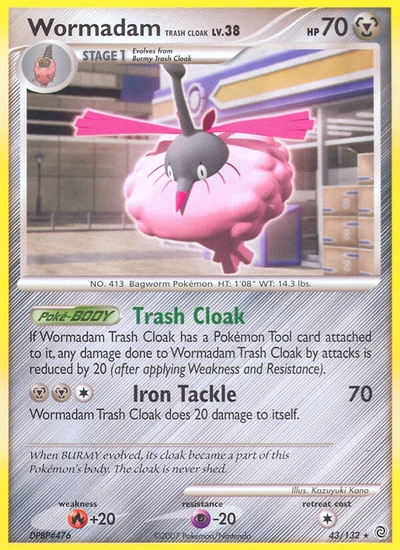 Wormadam Trash Cloak – Secret Wonders nr 043/132 (Standard)