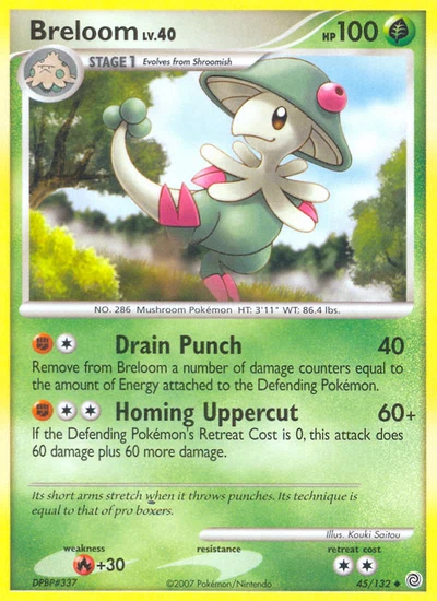 Breloom – Secret Wonders nr 045/132 (Standard)