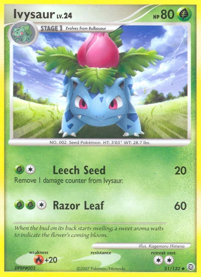 Ivysaur – Secret Wonders nr 051/132 (Standard)