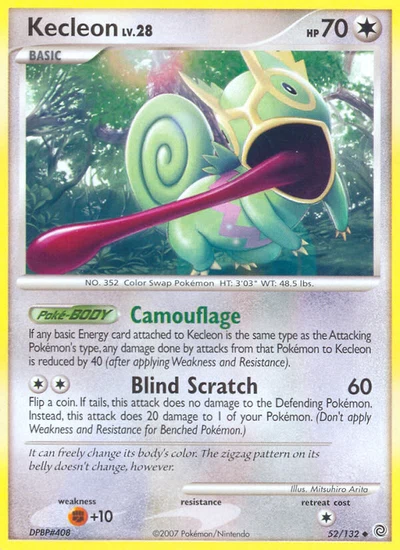 Kecleon – Secret Wonders nr 052/132 (Standard)