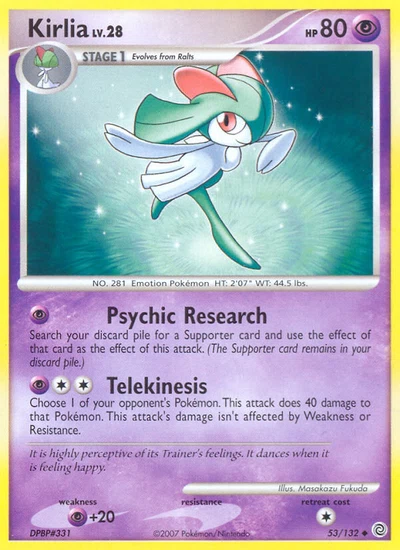 Kirlia – Secret Wonders nr 053/132 (Standard)