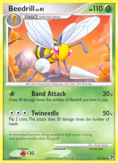 Beedrill – Great Encounters nr 013/106 (Standard)