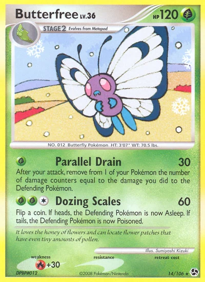 Butterfree – Great Encounters nr 014/106 (Standard)