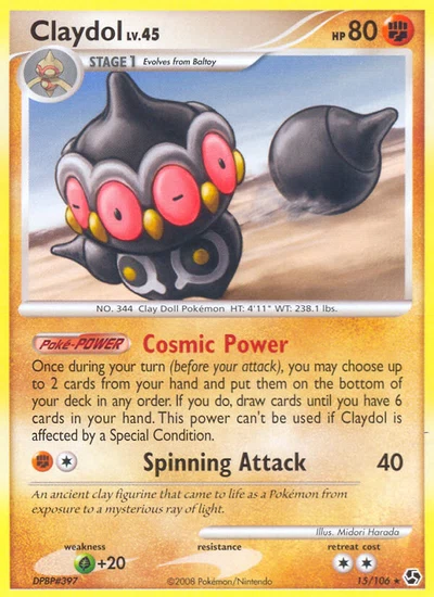 Claydol – Great Encounters nr 015/106 (Standard)