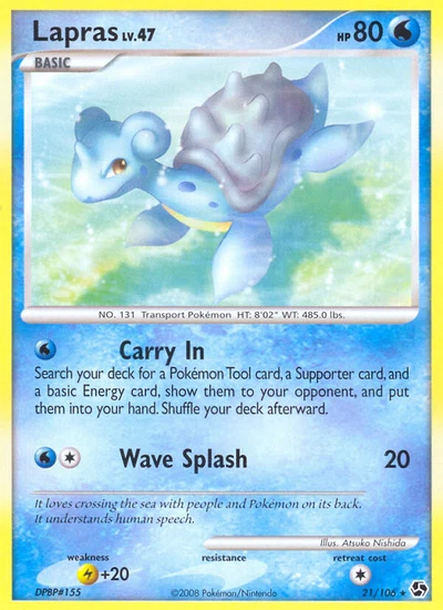 Lapras – Great Encounters nr 021/106 (Standard)