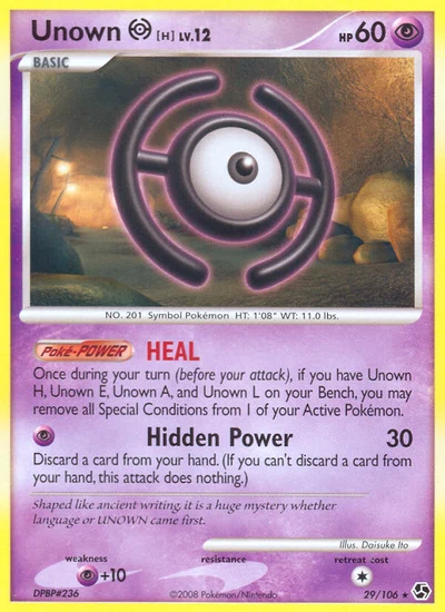 Unown [H] – Great Encounters nr 029/106 (Standard)