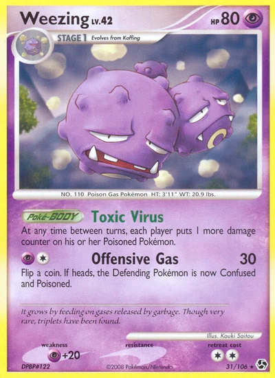Weezing – Great Encounters nr 031/106 (Standard)