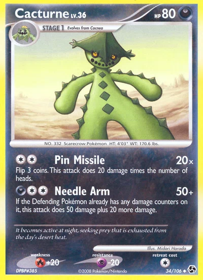 Cacturne – Great Encounters nr 034/106 (Standard)