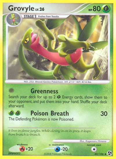 Grovyle – Great Encounters nr 040/106 (Standard)