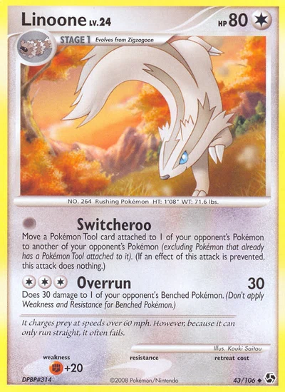 Linoone – Great Encounters nr 043/106 (Standard)