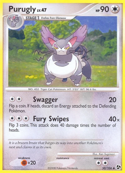 Purugly – Great Encounters nr 050/106 (Standard)