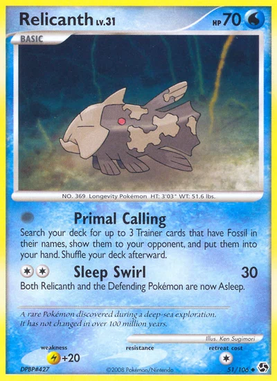 Relicanth – Great Encounters nr 051/106 (Standard)