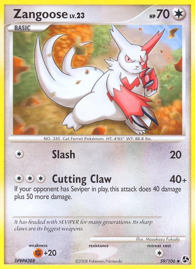 Zangoose – Great Encounters nr 059/106 (Standard)
