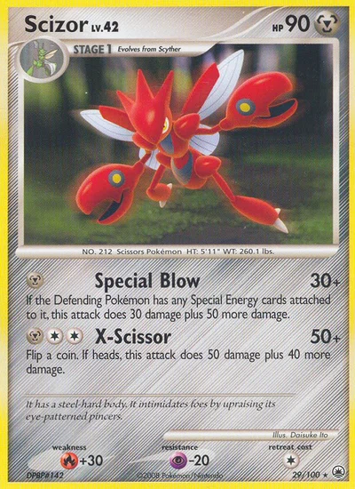 Scizor – Majestic Dawn nr 029/100 (Standard)