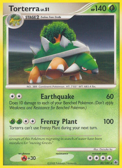 Torterra – Majestic Dawn nr 030/100 (Standard)