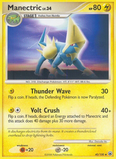 Manectric – Majestic Dawn nr 040/100 (Standard)